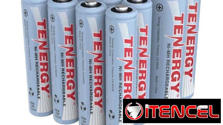 pilas recargables AA y AAA tenergy