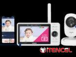 Monitor de video HD 1080p con Wi-Fi y acceso remoto • Unidad principal HD a color de 5″ • Cámara de video HD 1080p