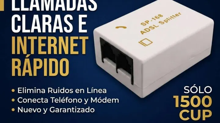 Solitter y cordones de línea calidad garantizada 1 Splitter solo $1500 1 Splitter +3 cordones de línea $2000