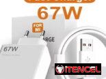 Cargadores + cable USB-C nuevos 67W Xiaomi 59424990