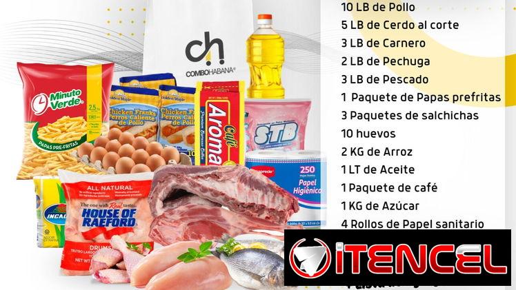 Combos de alimentos con entrega GRATIS en 24h (Kinetica)