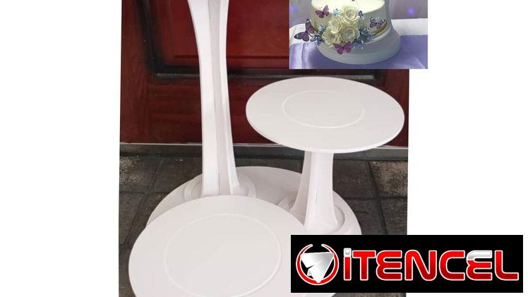Base para cake de Tres pisos