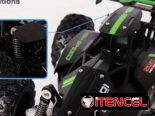 Vendo potente carro RC off-road con diseño SUV, perfecto para carreras en todo tipo de terrenos: tierra, pasto, arena y