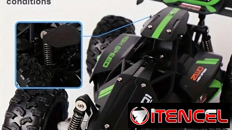 Vendo potente carro RC off-road con diseño SUV, perfecto para carreras en todo tipo de terrenos: tierra, pasto, arena y