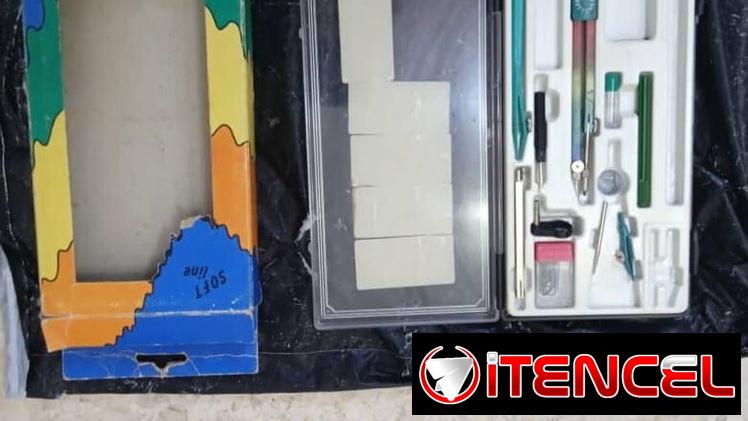 Caja de Compaces para mediciones en matemáticas.