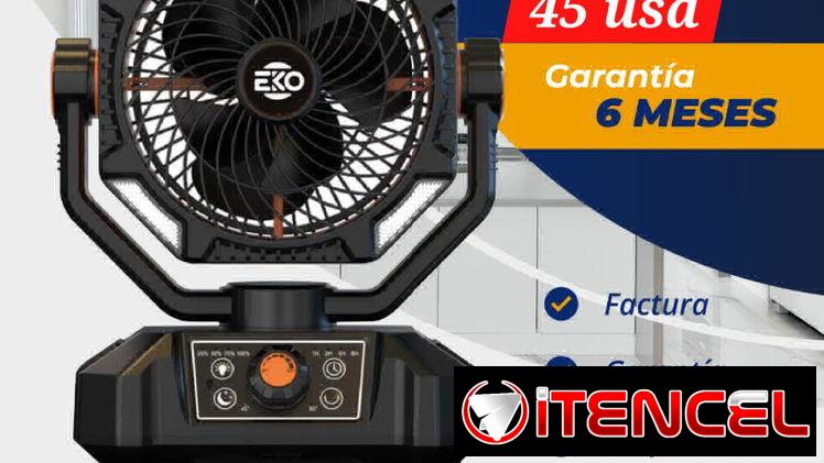Ventilador recargable