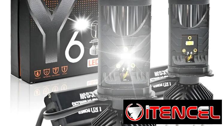 Bombillos led H4 de lupa Y6