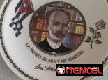 Plato coleccionable José Marti