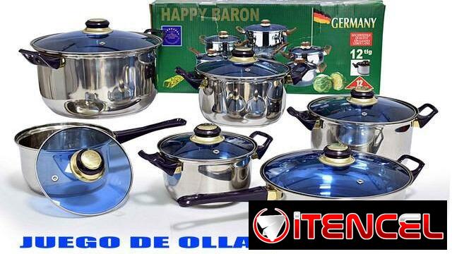 Juego de ollas 6 piezas