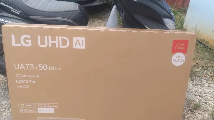 Tv MARCA LG DE 50 PULGADAS SERIE 2025 HD FULL UHD 470 USD