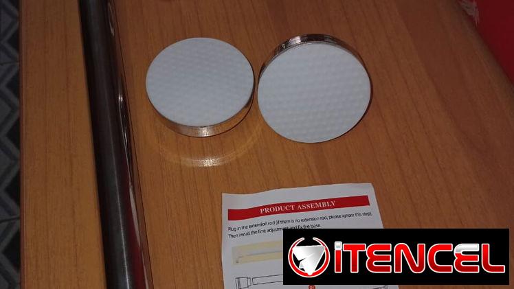 BARRA AJUSTABLE PARA CORTINA DE BAÑO, ENTREGA DE FACTURA. VARIEDAD DE ARTÍCULOS DEL HOGAR, FERRETERÍA, ETC