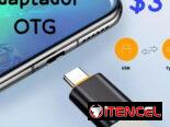 Cargador multipuertos y adaptador OTG