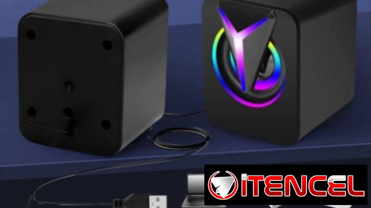 🔊 Bocinas RGB 🌈en forma de ojos 👁️‍🗨️👁️‍🗨️ FT- 25-1 🔈🔊. Primera mano 🖐🏻👉🏻❗Gangitaa ❗  🟩 Precio por unidad :