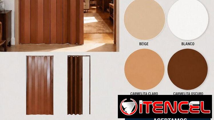 Puertas Plegables PVC Premium🚪