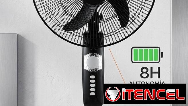 Ventilador Recargable Nuevo Con 8h Batería 50 USD 🚚 MENSAJERÍA GRATIS (Garantía)