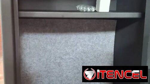 Caja fuerte biométrica profesional 60 litros Huella dactilar, clave de acceso o llave de seguridad Precio $220 USD