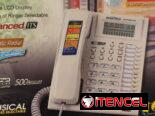 Teléfono fijo con identificador de llamada