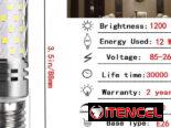 Bombillos LED SUPER LUZ BLANCA 1200 LUMENS SOCKET NORMAL 6 USD/EURO/CUP  🅑🅞🅜⓿⓿➋