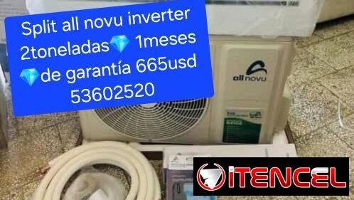 Split anovu inverter de 2 tonelada (un mes ) 💯 💢 💥