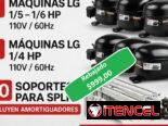 Combo máquinas de frío y soportes split pie de amigo