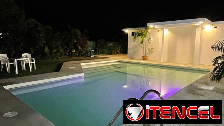 🌈 Rento casa de lujo con piscina en Guanabo, 2 habitaciones, planta eléctrica. Whatssap 5 2959440