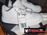 Tenis Adidas blancos unisex, #11 ( para niñ@s)