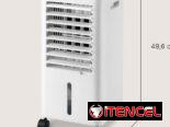 VENTILADOR CLIMATIZADOR FRIO CON MANDO, de 5L, TACTIL, con 2 Enfriadores. NUEVO! Sellado en su Caja!