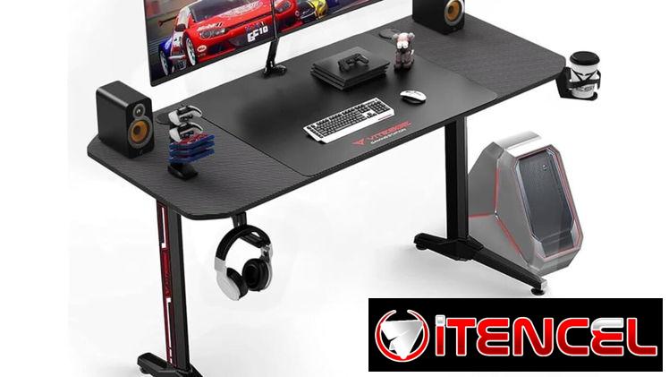 Que tenga un excelente día Mesa gaming 55 pulgadas Vitesee  Incluye el mousepad, portavasos y para colocar los audífonos