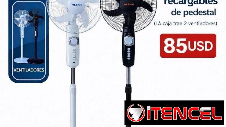 ventiladores recargables