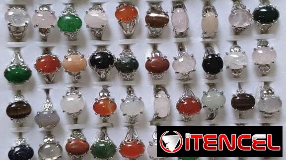 💍 Anillos Elegantes con Piedras Semipreciosas. ✨ Aceptamos pago por transferencia 💳