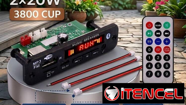 MÓDULO AMPLIFICADOR 2X20W