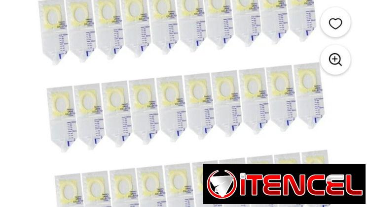 Colector ó bolsitas de orina pediátrica para bebé y niños (100 ml) 2 USD