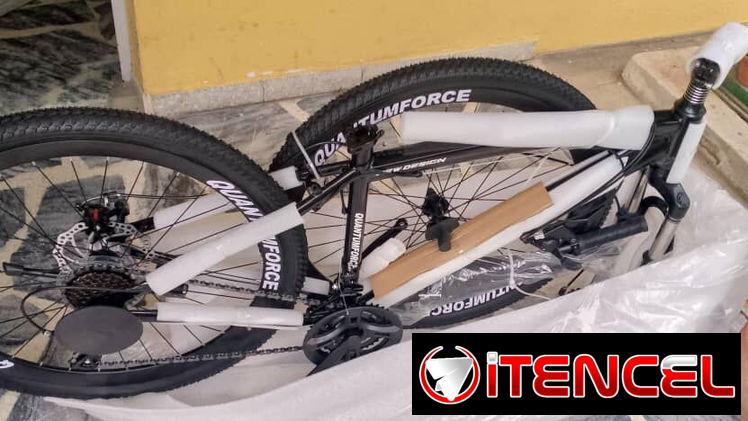 Bicicleta negra medida 26 nueva 0km con mensajería incluida