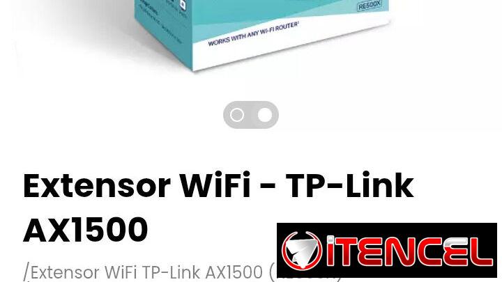 Extensor WiFi – TP-Link AX1500 (RE500X).Tecnología Wi-Fi 6 de última generación
