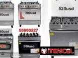 Cocinas de gas con horno milexus y premier