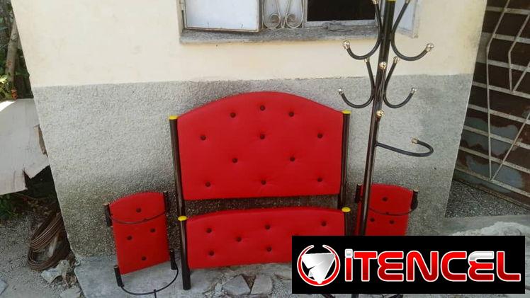 Cama personal de tubo tapizadas en vinilflex servicio de entrega a domicilio Gratis en toda la Habana