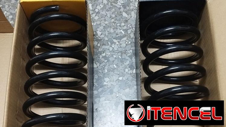 Espirales traseros del VW Passat B3 los de fabrica no de serie 2 ni invento.