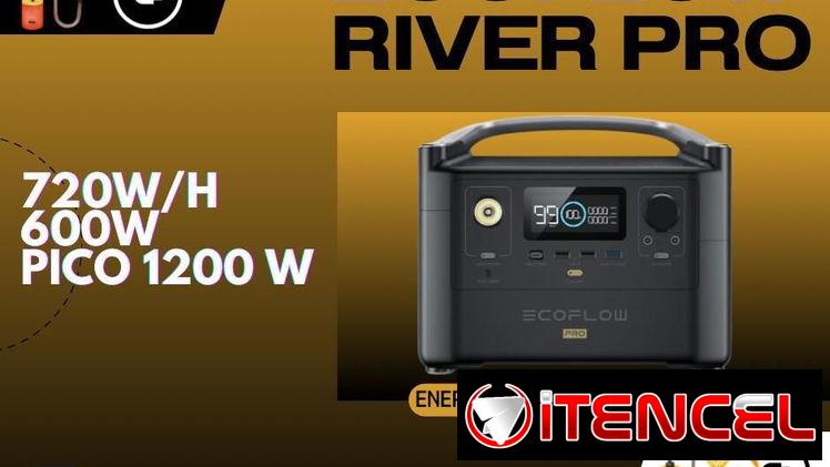 ✅️ECOFLOW RIVER PRO 720WH 600W PICO 1200W 450 USD ✅️ECO FLOW DELTA MAX 2400W PICO 5000W 2016WH 1250USD PLANTA GASOLINA