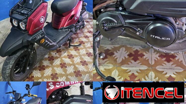 Vendo mi moto itálica modelo combat de 150 cc con tanque de 6 lt de gasolina y su alarma tiene dos meses de uso
