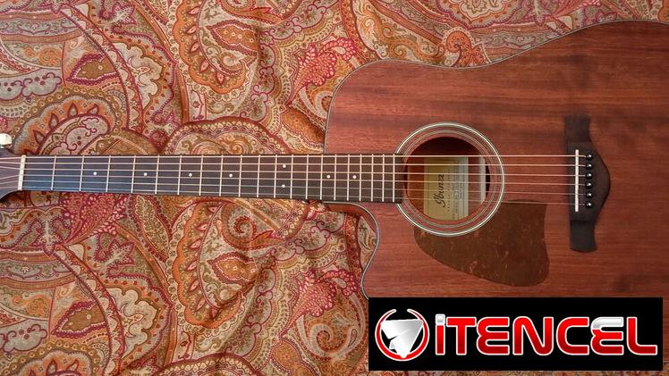 Guitarra Electroacústica Ibanez AW54LCE Open Pore “ZURDA”