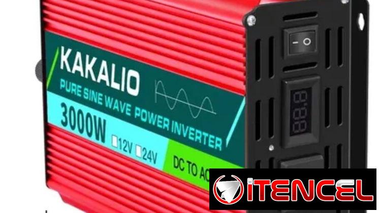 CONVERTIDOR 12VOL/ 3000 W