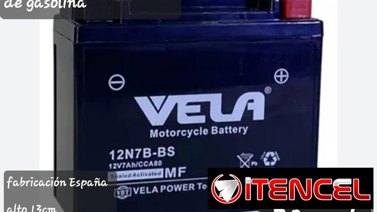 Bateria de moto de gasolina de 7amp, 9amp y d bacu 7 amp