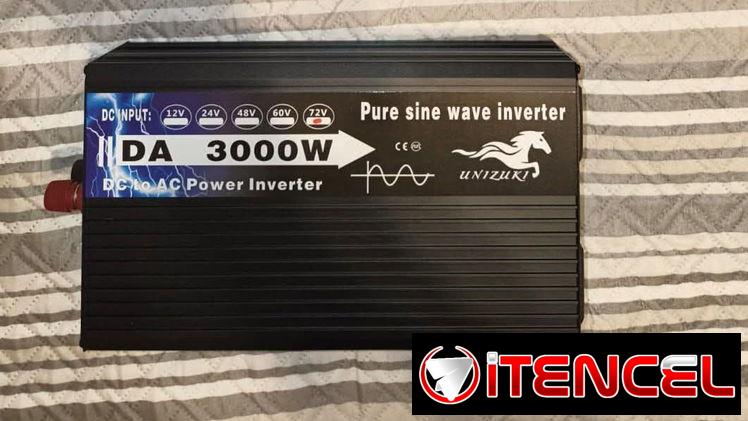 Inversor de 3000W 72 vol Nuevo