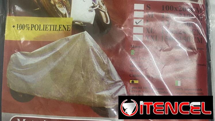 Capa de moto talla L,es fina