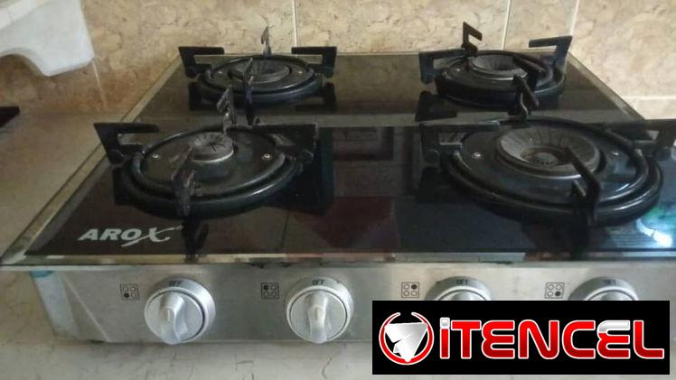 Cocina de gas 4 quemadores