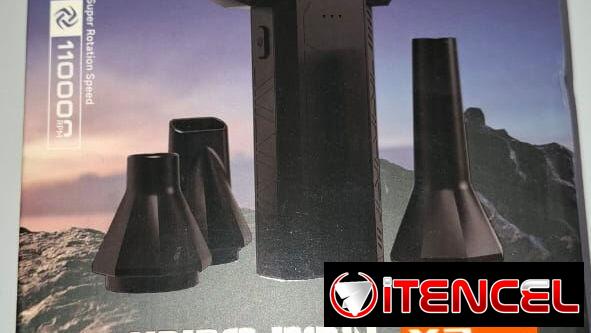 Ventilador turbo recargable