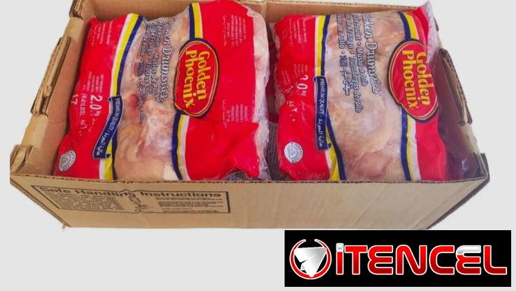 Cajas de pollo de 12 kg