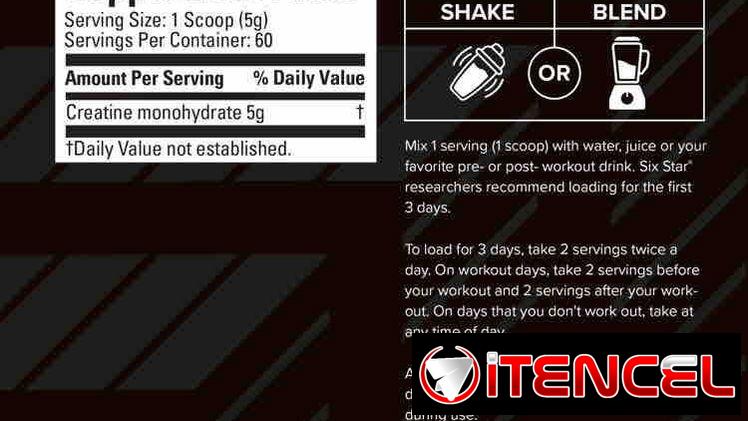 CREATINA SIXSTAR