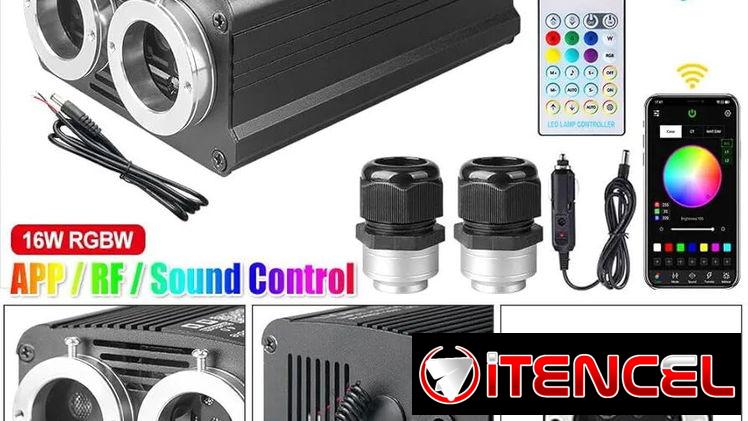Magic Light Engine o Kit de fibra óptica de iluminación para autos o habitaciones