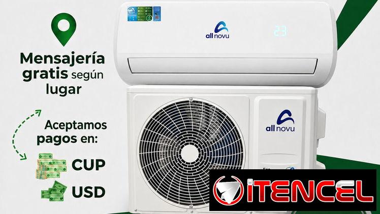 ❄️ Split All Novu 1T 220V + Regulador + Soporte 🚚 Envío gratis* 🛡️ 30 días garantía